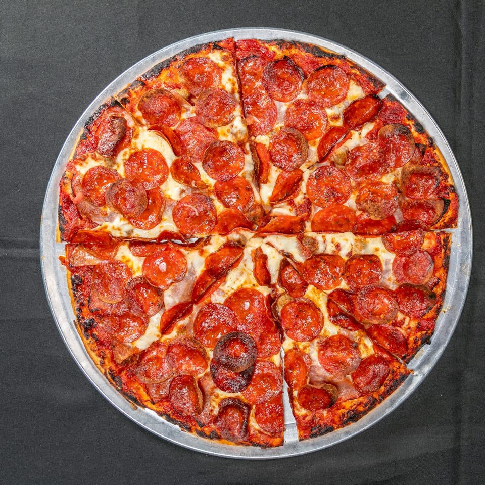 Meat lovers pizza