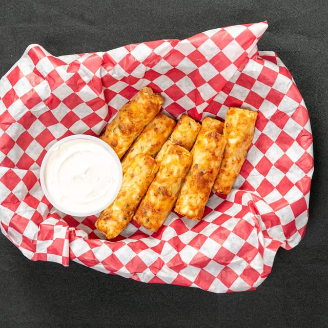 Stuffed Potato Kegs.