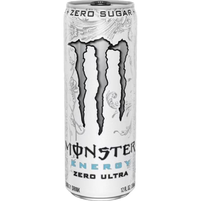 Monster Energy Zero Ultra 16oz Can.