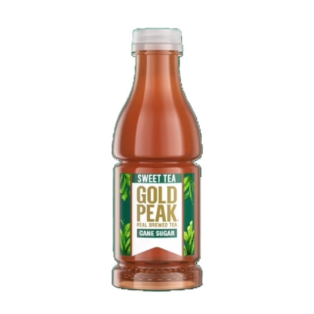Gold Peak Sweet Tea 16.9oz Bottle.