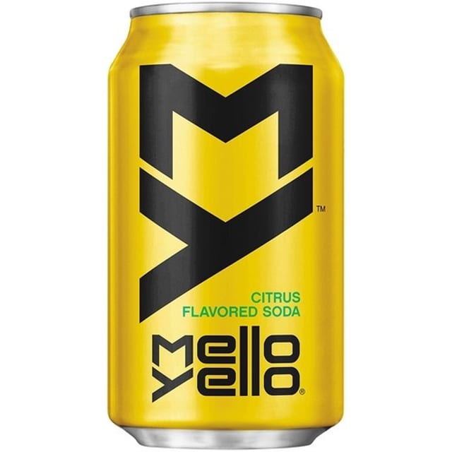 Mello Yellow 12oz Can.