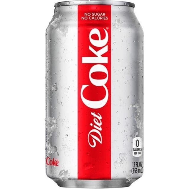 Diet Coke 12oz Can.